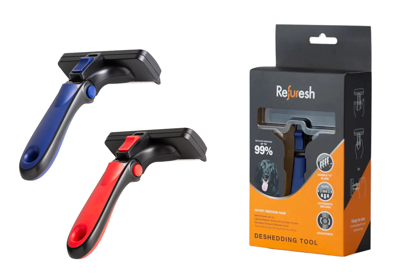 Deshedding Cat Brush – Refuresh